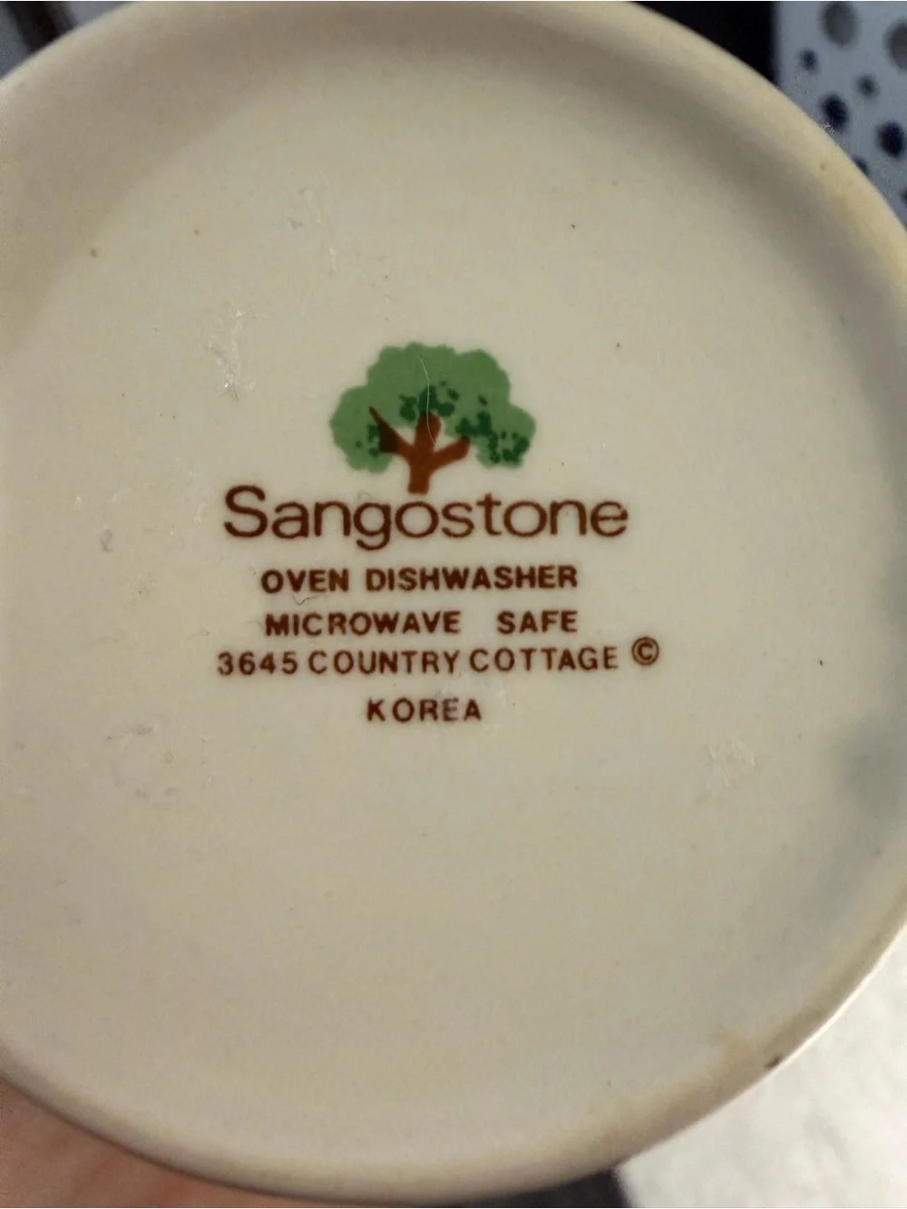 two Sangostone Country Cottage Coffee Mugs/tea cups Cottagecore vintage